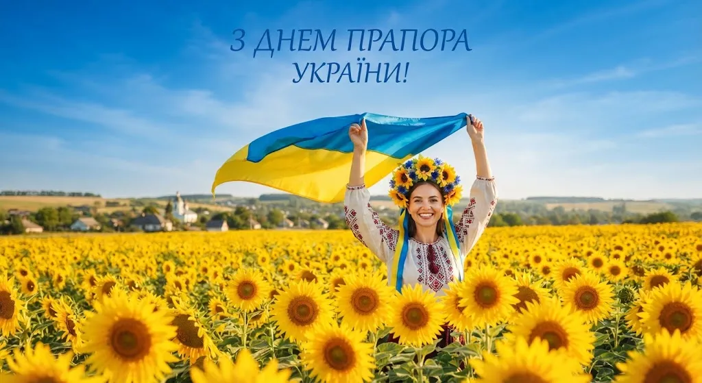 День прапора України 2026: красиві привітання, картинки, листівки та історія свята 23 серпня