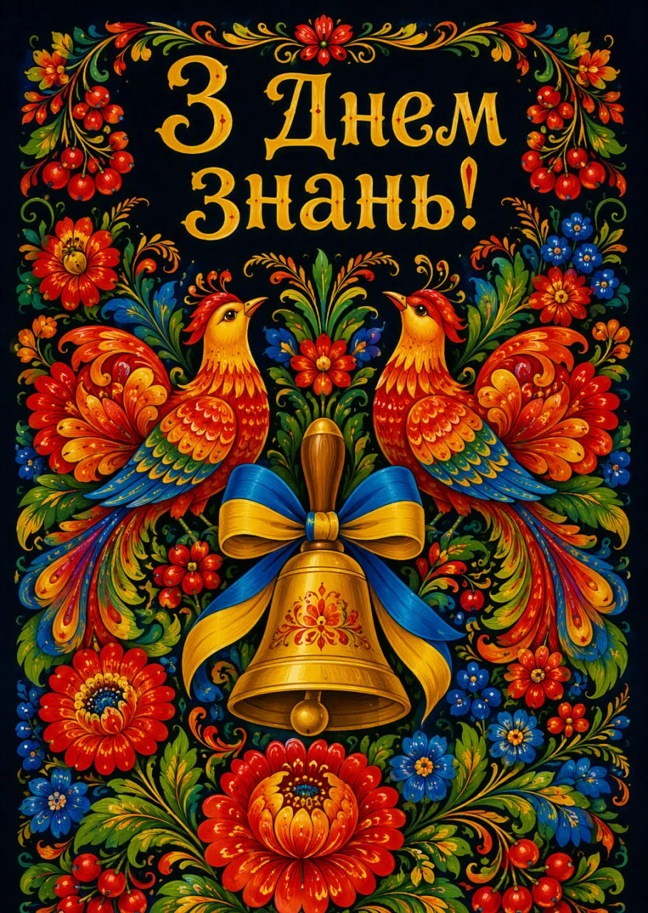 Привітання з 1 вересня — Днем знань: привітання в прозі учням вчителям та батьками, красиві картинки та листівки 