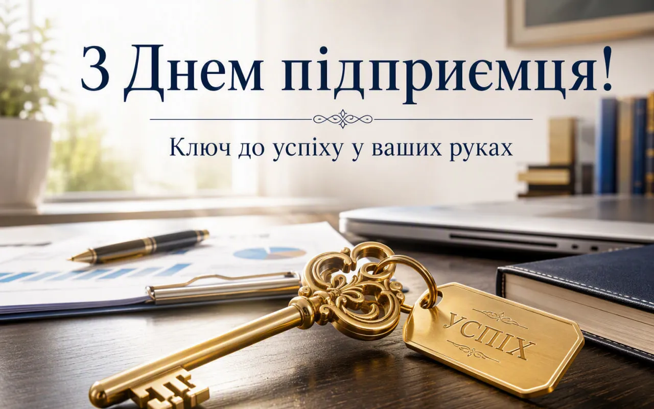 Привітання з Днем підприємця 2026: щирі слова, вірші, СМС та красиві картинки