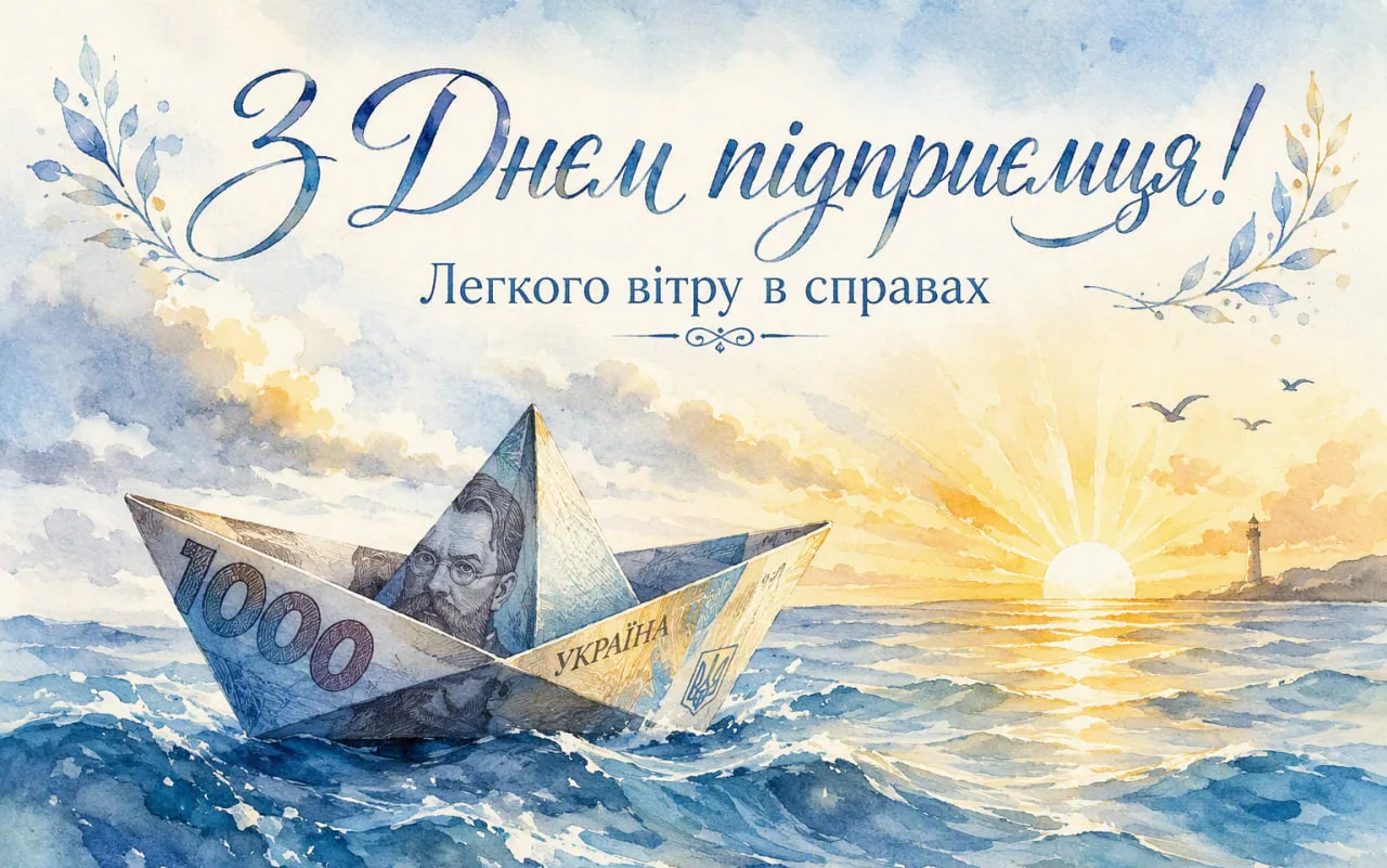 Привітання з Днем підприємця 2026: щирі слова, вірші, СМС та красиві картинки