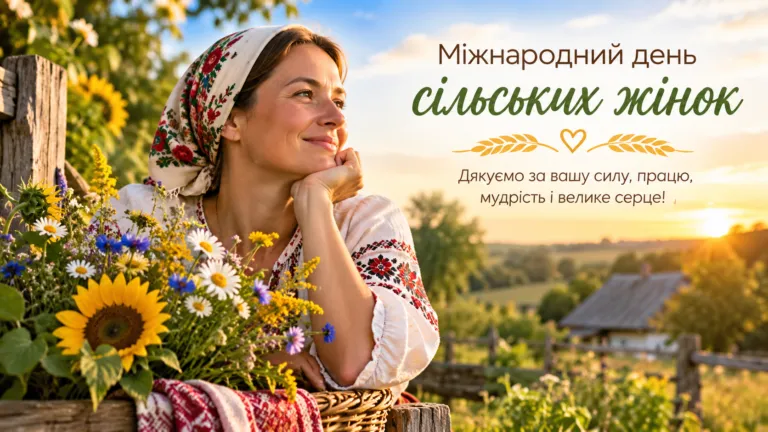 Привітання з Міжнародним днем сільських жінок 2026: найкращі побажання в прозі, картинки та листівки на 15 жовтня