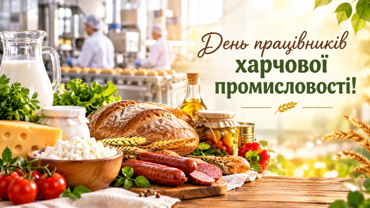 Привітання з Днем харчової промисловості 2026: найкращі побажання в прозі, картинки та листівки на 18 жовтня