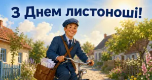 Привітання з Всесвітнім днем пошти та Днем листоноші 2026: в прозі, своїми словами та красиві лмстівки