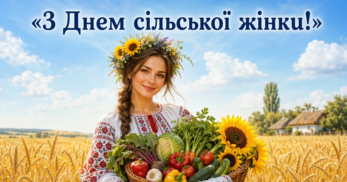 Привітання з Міжнародним днем сільських жінок 2026: найкращі побажання в прозі, картинки та листівки на 15 жовтня