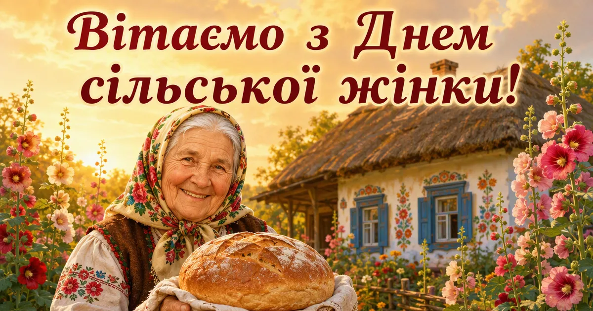 Привітання з Міжнародним днем сільських жінок 2026: найкращі побажання в прозі, картинки та листівки на 15 жовтня