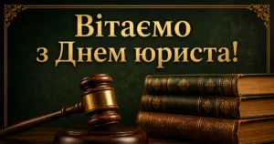 Привітання з Днем юриста 2026: в прозі, своїми словами, прикольні та короткі
