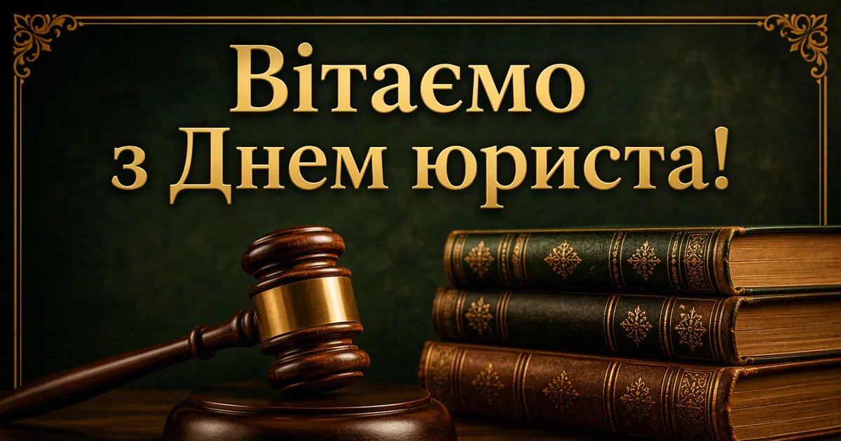 Привітання з Днем юриста 2026: в прозі, своїми словами, прикольні та короткі